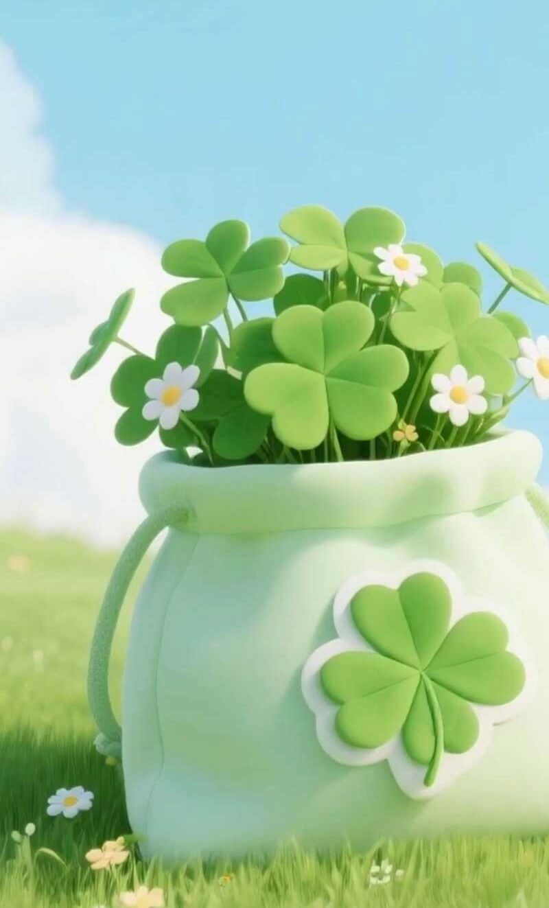 漂亮的 四叶草！