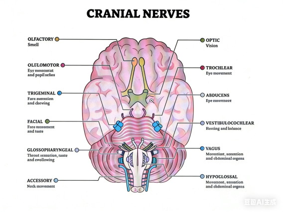 Summary Of The Cranial Nerves
